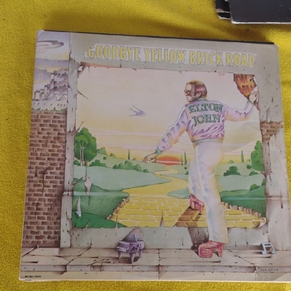 Elton John 'Goodbye Yellow Brick Road' Vinyl Records(2)